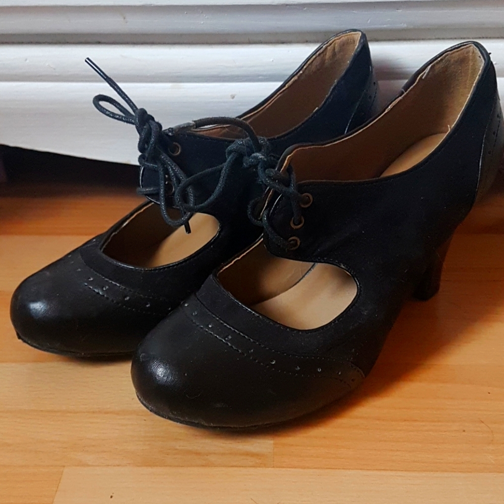Lace up heels
